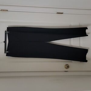 Lafayette 148 Size 8 Summer Wool Black Trousers, Straight Leg, Exc. Used Cond.